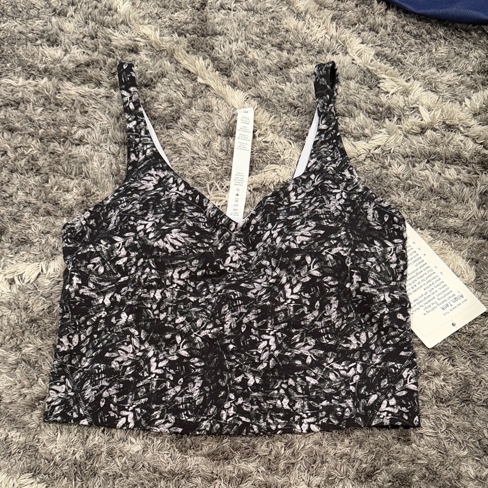 Lululemon Athletica Black and White Align Tank